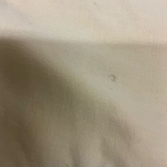 Vintage Hand Embroidered Flowers and Crocheted Trim Table Runner Table Cloth - Picture 10 of 10